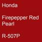 Preview: Honda, Firepepper Red Pearl, R-507P.